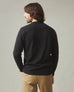 Men's Vintage Crew Long Sleeve Tee - Black